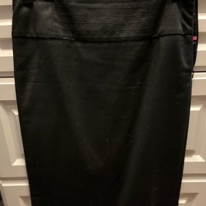 Banana republic black suit skirt